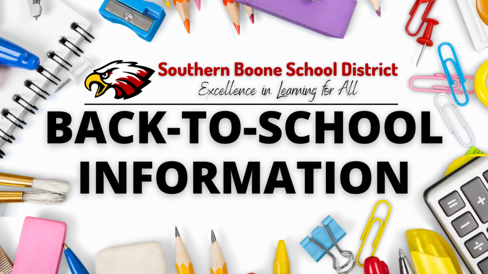 Back-to-School Information Graphic