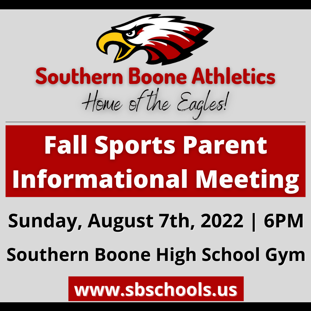 Fall Sports Parent Meeting
