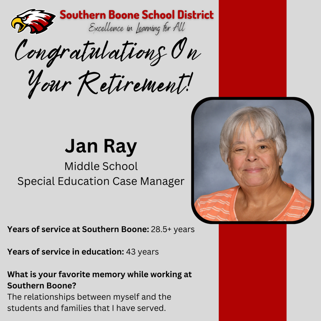 Jan Ray Retirement Spotlight